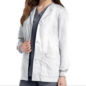 Landeau white lab coat nursing school